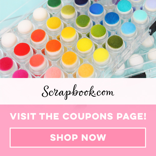 Scrapbook.com's Coupons Page