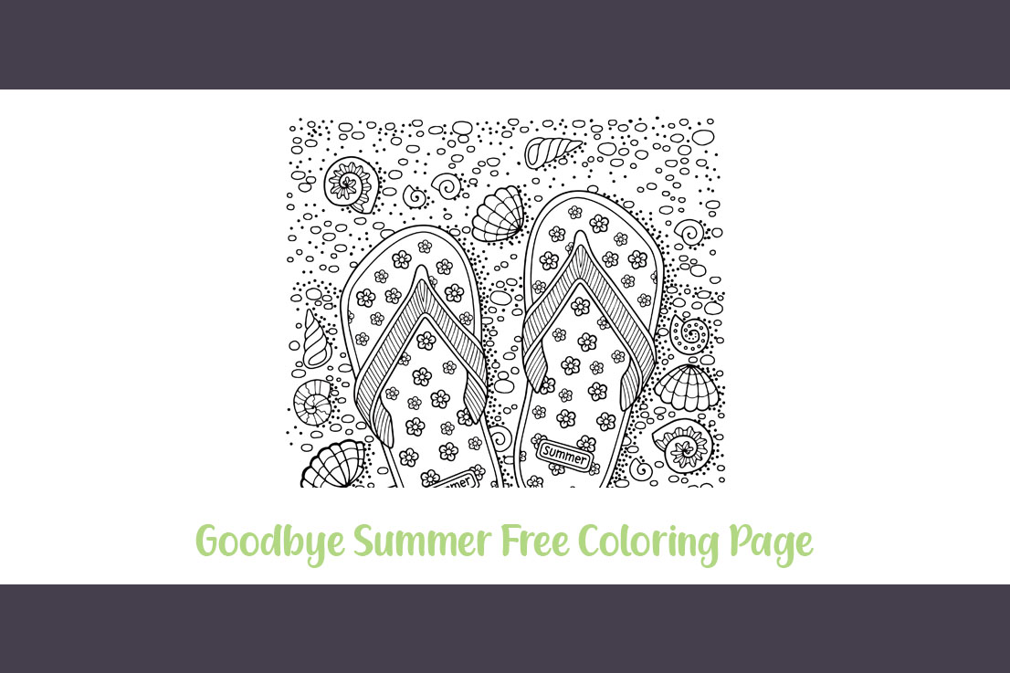 goodbye coloring pages