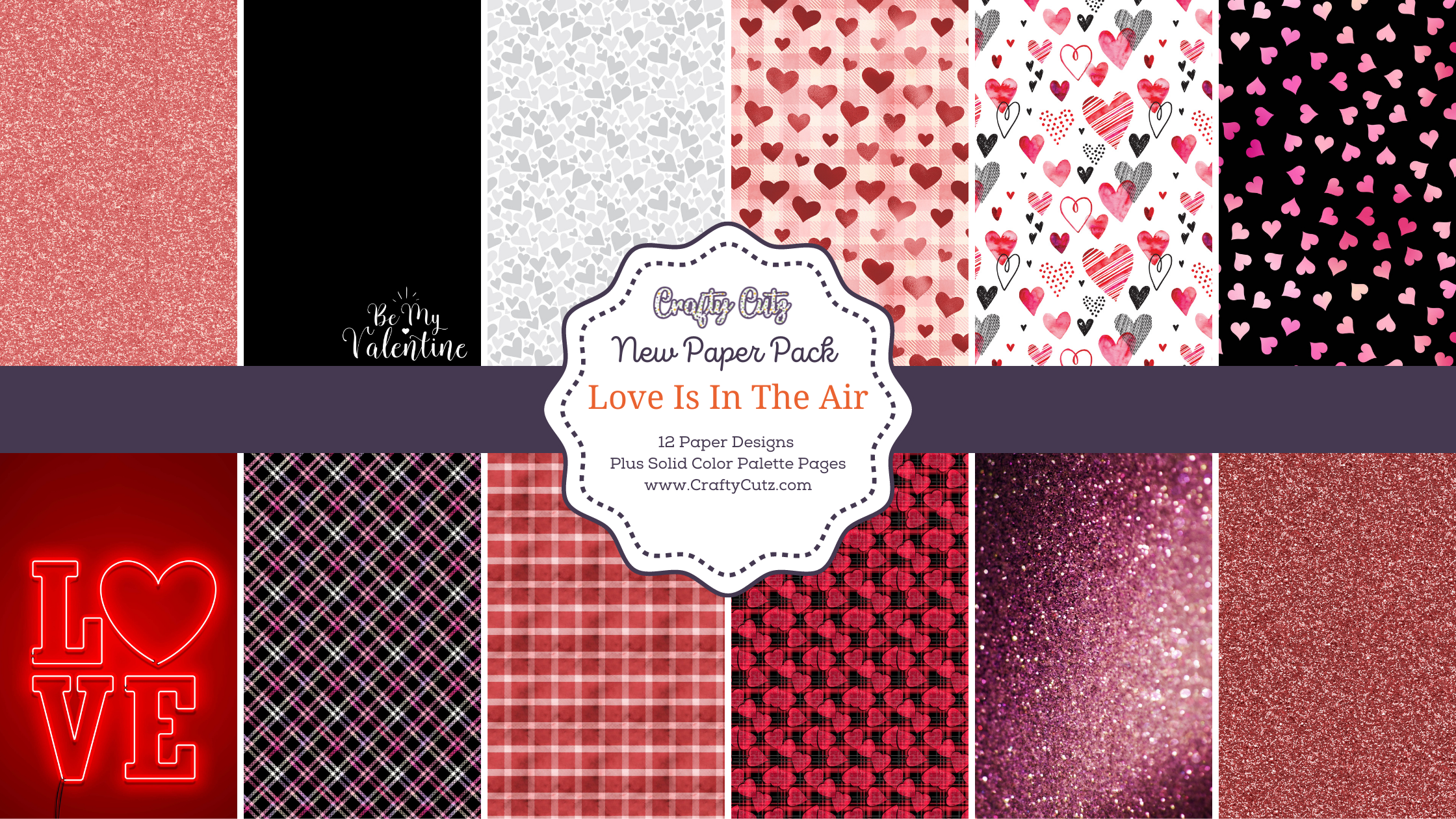 Love Is In The Air Free Paper Pack Sample Download