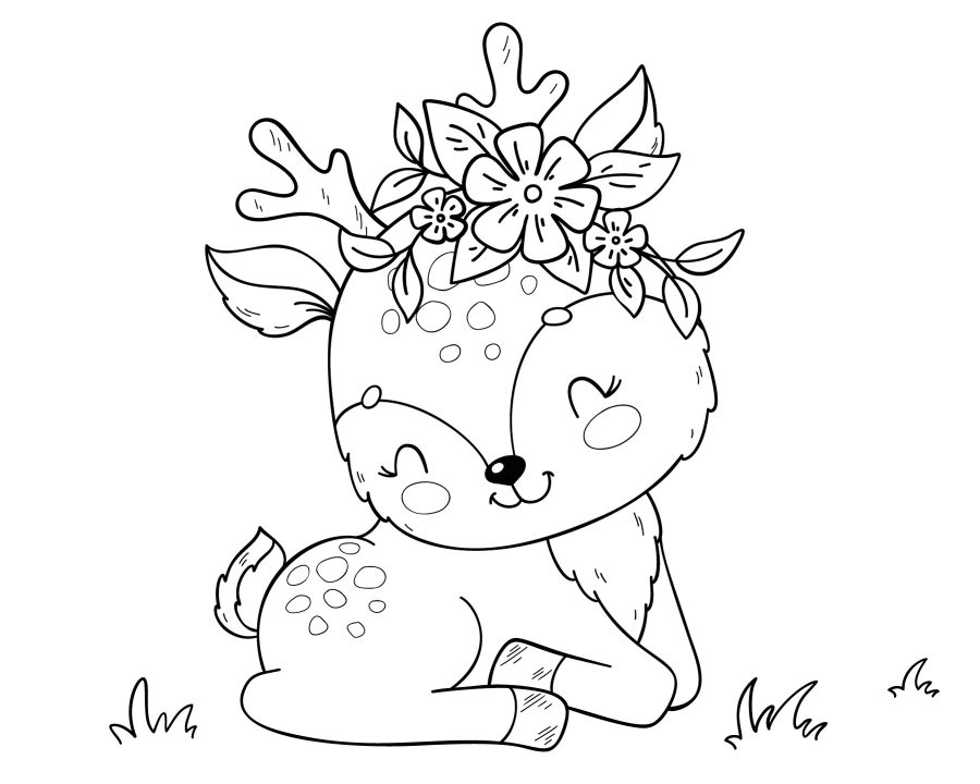Free Kids Coloring Page - June