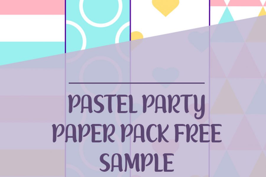 Pastel Party Paper Pack Sampler